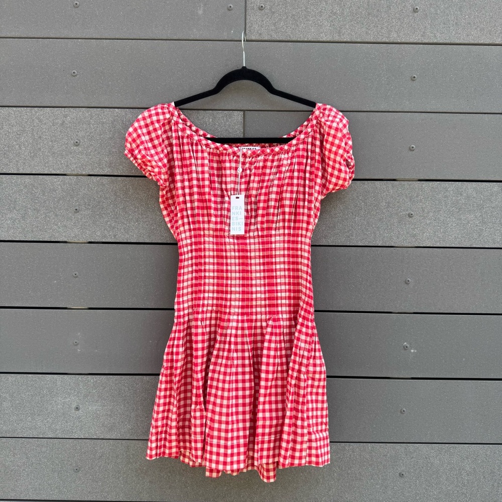 Sadie Gingham Mini Dress